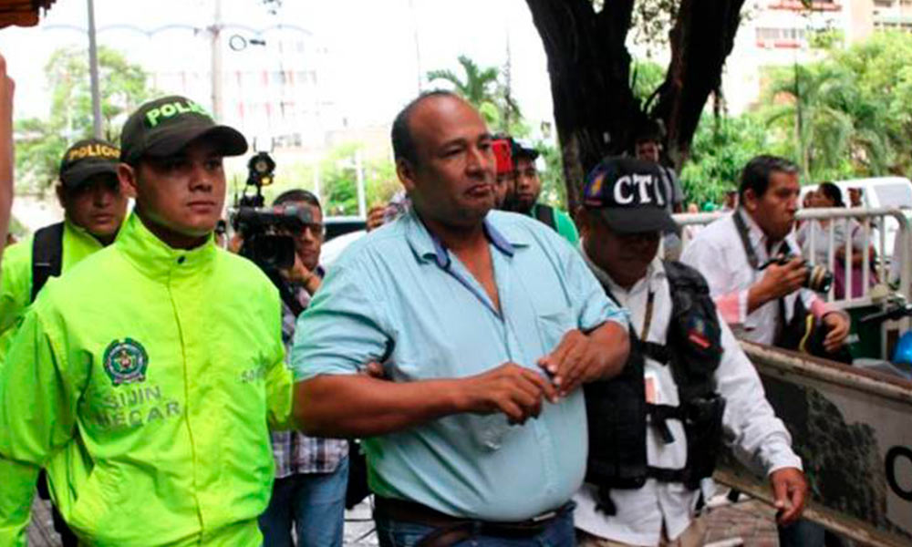 Wilfran Quiroz fue capturado en junio de 2017 por solicitud de la Fiscalía General de la Nación, por el colapso del edificio Portal de Blas de Lezo II, en Cartagena | Crédito: foto cortesía diario El Universal