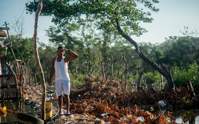 José González, el guardián de la Ciénaga de la Virgen